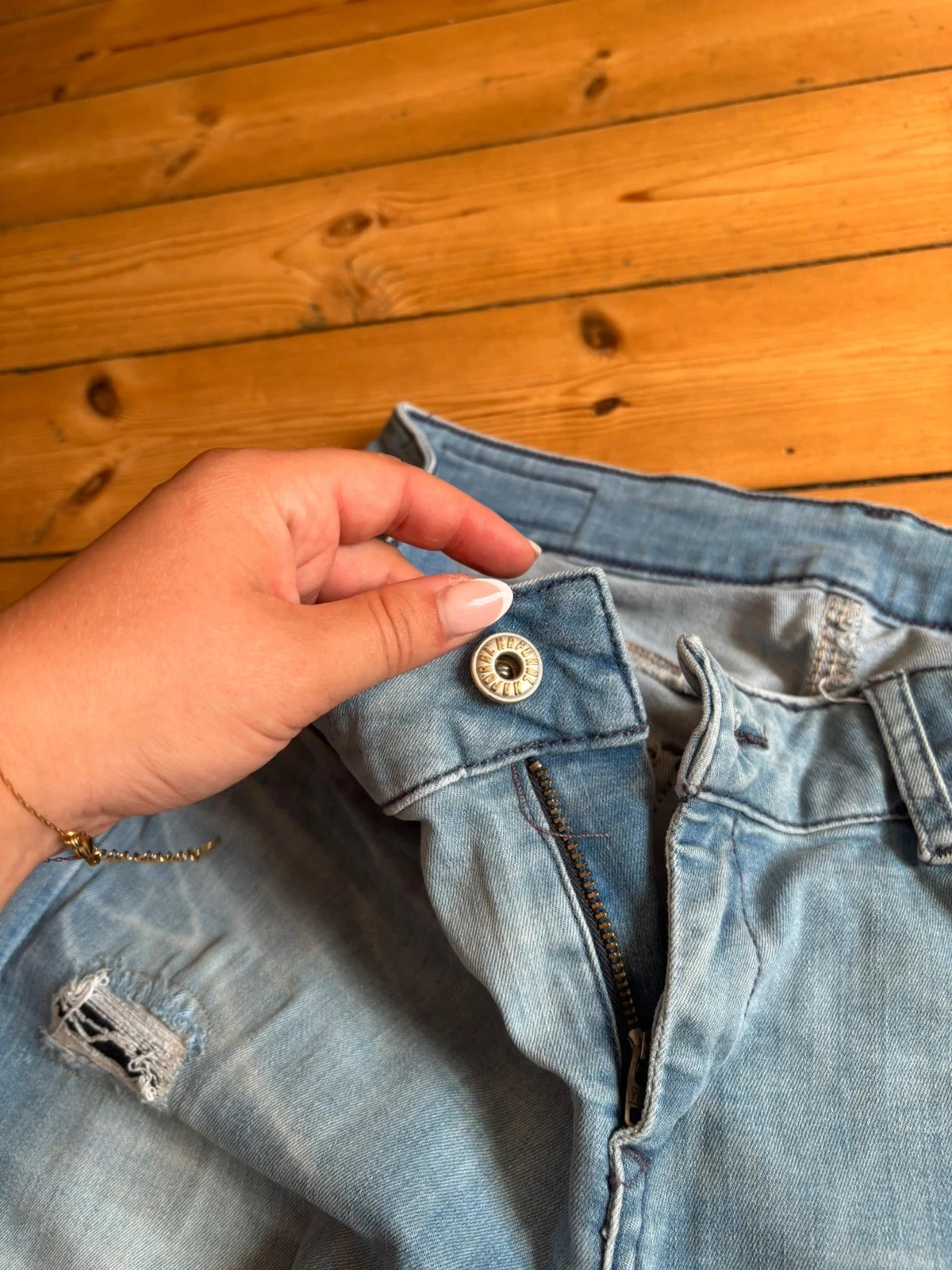 jean com rasgos kaporal tamanho 40 – photo 8